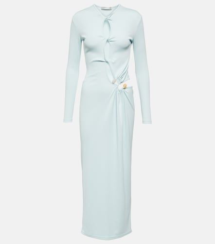 Vestido midi fruncido de jersey - Christopher Esber - Modalova