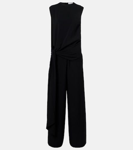 Alaia Tie gathered jersey jumpsuit - Alaia - Modalova