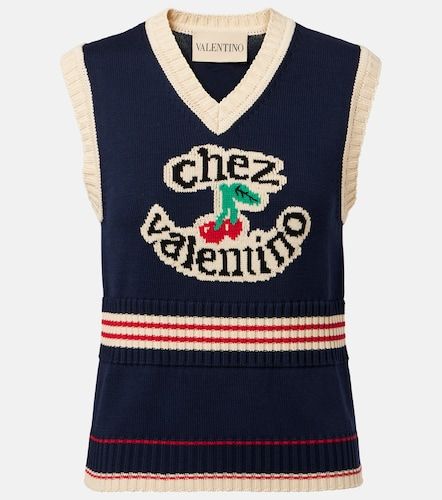 Chaleco Chez de algodón - Valentino - Modalova