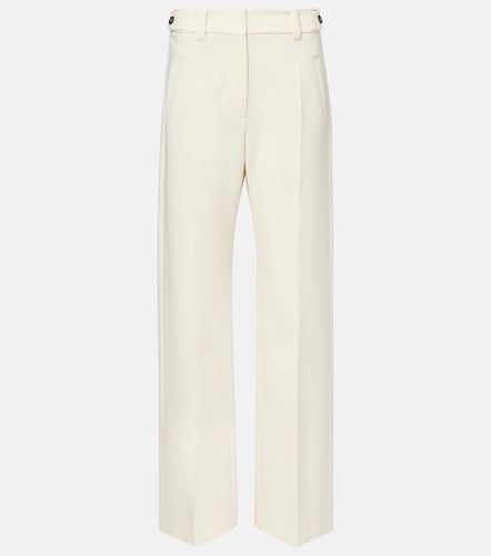 Pantaloni a gamba larga e vita alta - Brunello Cucinelli - Modalova