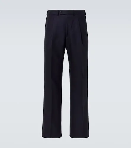 Amo wool twill straight-leg pants - Saman Amel - Modalova