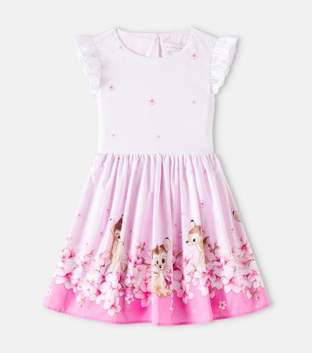 X Disney® vestido de algodón estampado - Monnalisa - Modalova