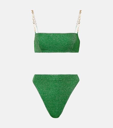 Oseree Lumiere O Chain lame bikini - Oseree - Modalova