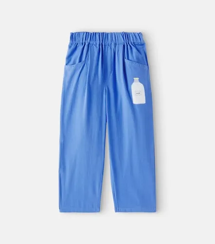 Pantalones rectos Milk de algodón - Jellymallow - Modalova