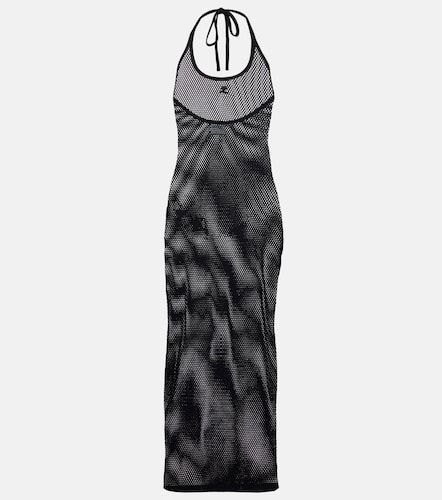 Courrèges Midikleid Holistic aus Baumwolle - Courreges - Modalova