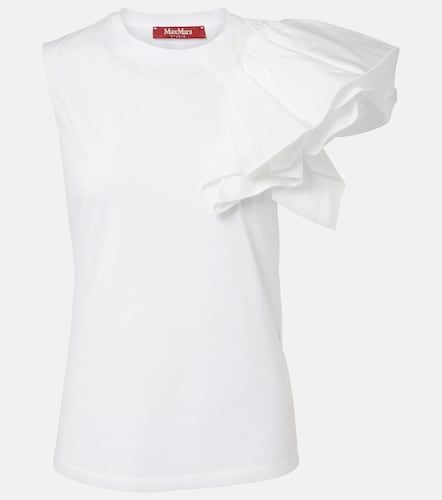 Top Elegante Taglio de jersey de algodón - Max Mara - Modalova