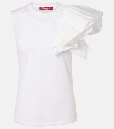 Top Elegante Taglio de jersey de algodón - Max Mara - Modalova