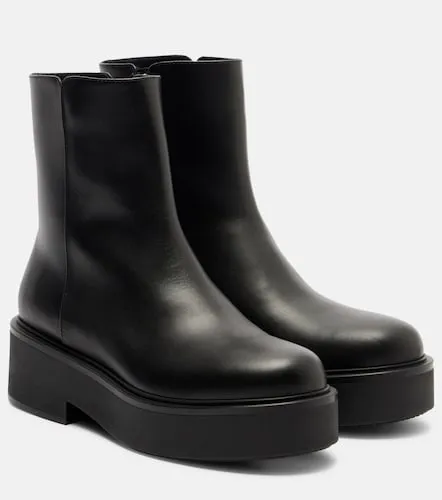 Hiro leather platform ankle boots - Gianvito Rossi - Modalova