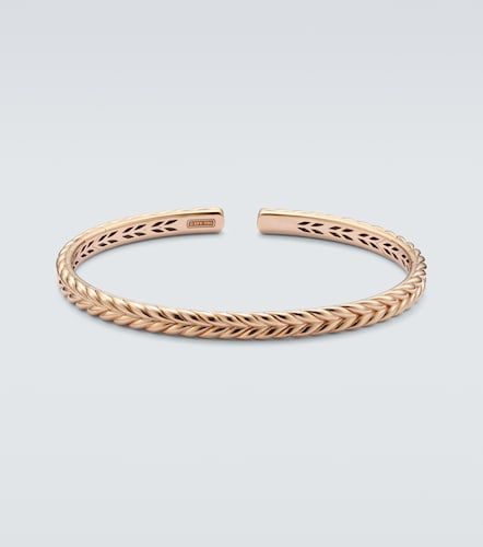 Pulsera Chevron de oro rosa de 18 ct - David Yurman - Modalova