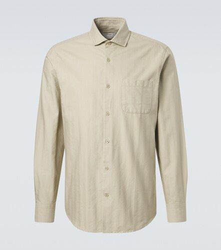 Camisa Emilio de denim espigada - Frescobol Carioca - Modalova