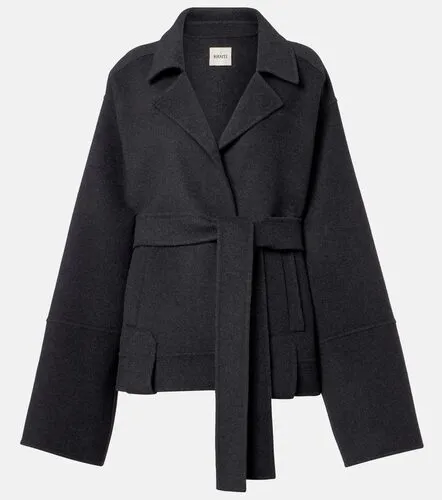Khaite Alder belted wool jacket - Khaite - Modalova