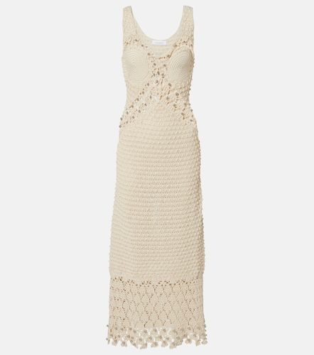Abito midi in cotone crochet - Rabanne - Modalova