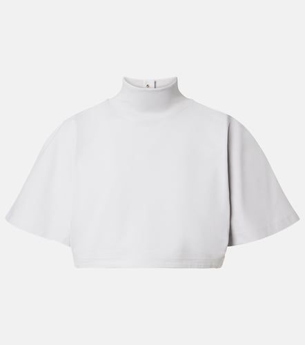 Alaïa Camiseta cropped de jersey de algodón - Alaia - Modalova