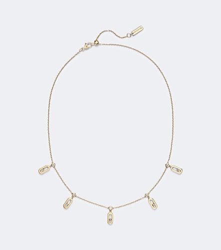 Gargantilla Move Uno de oro de 18 ct con diamantes - Messika - Modalova