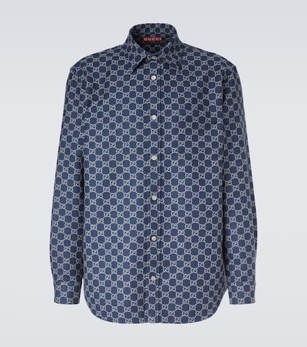 Gucci GG wool jacquard shirt - Gucci - Modalova