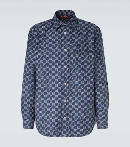 Gucci Hemd GG aus Woll-Jacquard - Gucci - Modalova