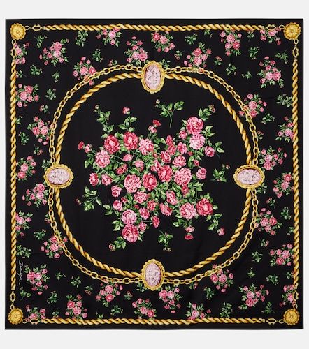 Dolce&Gabbana Floral silk scarf - Dolce&Gabbana - Modalova