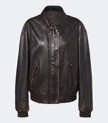 Prada Chaqueta oversized de piel - Prada - Modalova
