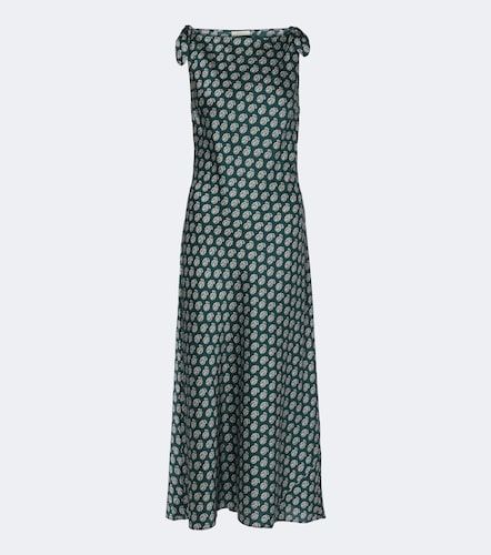 Mariselle paisley silk-blend midi dress - Doen - Modalova