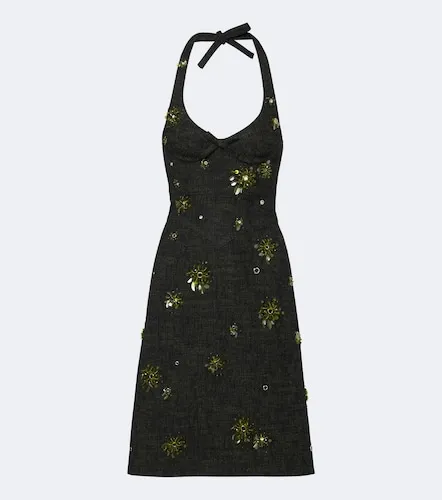 Embellished tweed minidress - Shushu/Tong - Modalova