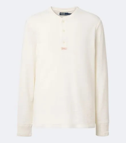 Camiseta con botones de algodón - Polo Ralph Lauren - Modalova