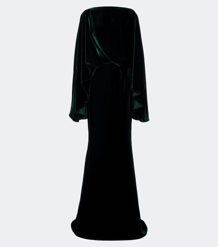 Taller Marmo Draped velvet gown - Taller Marmo - Modalova