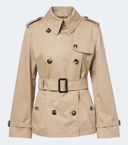 Cotton gabardine trench coat - Burberry - Modalova