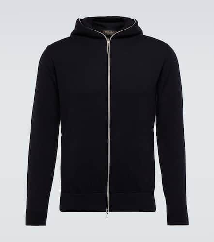 Cashmere and cotton hooded jacket - Loro Piana - Modalova