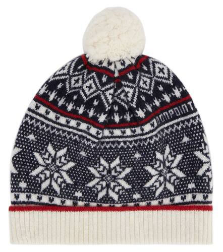 Jacquard cashmere and wool beanie - Bonpoint - Modalova