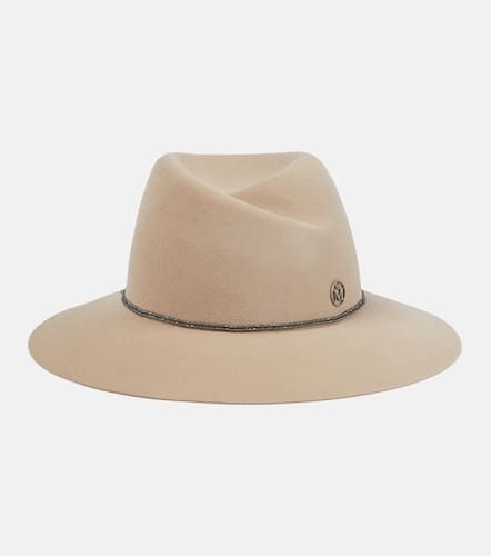 Maison Michel Virginie felt fedora - Maison Michel - Modalova