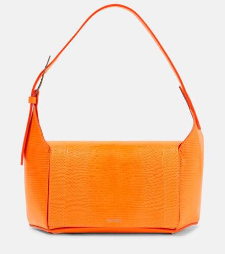 Small lizard-effect leather shoulder bag - The Attico - Modalova