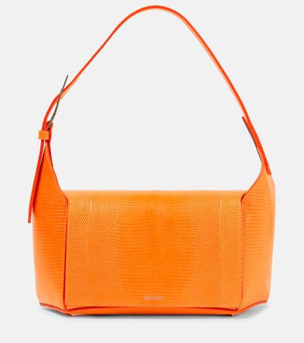 Small lizard-effect leather shoulder bag - The Attico - Modalova