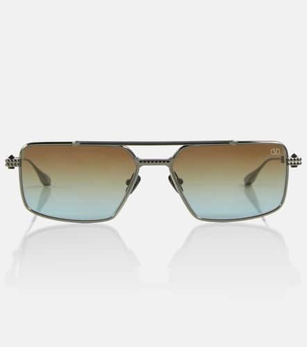 Valentino V-Sei aviator sunglasses - Valentino - Modalova