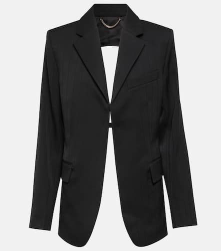 Cutout virgin wool blazer - Victoria Beckham - Modalova