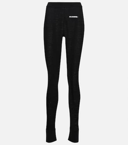 Jil Sander Logo leggings - Jil Sander - Modalova