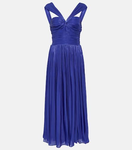 Cavana lurex gerogette midi dress - Costarellos - Modalova