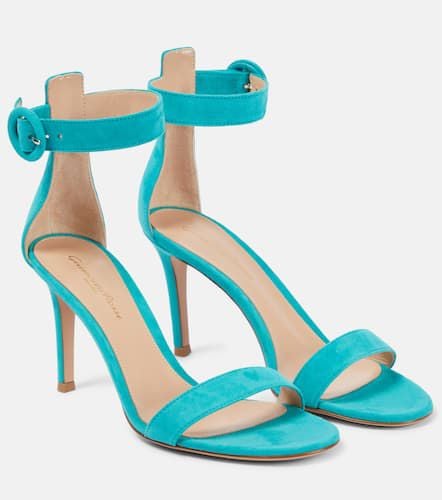 Portofino 85 suede sandals - Gianvito Rossi - Modalova