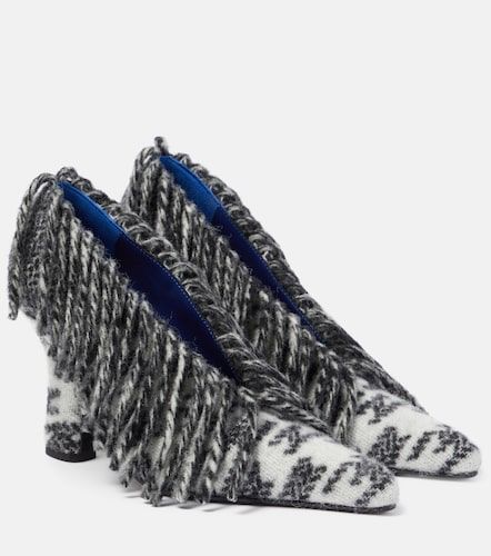 Salones Sweep 100 de lana con flecos - Burberry - Modalova
