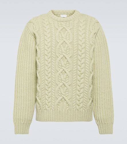 Cable-knit wool sweater - Dries Van Noten - Modalova