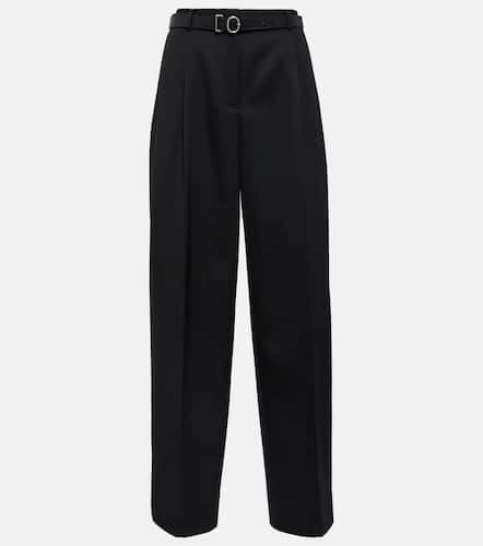 High-rise virgin wool pants - Jil Sander - Modalova