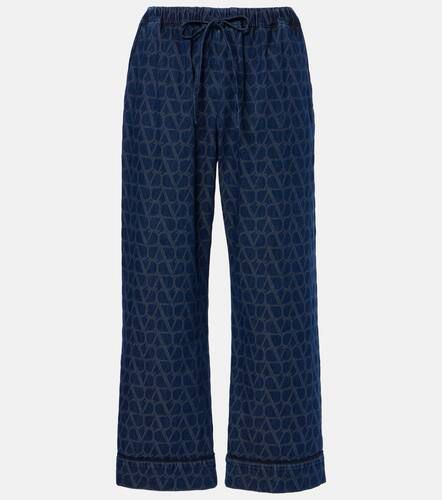 Toile Iconographe cropped jeans - Valentino - Modalova