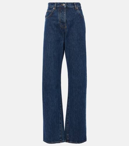 Ferragamo Jeans rectos de tiro alto - Ferragamo - Modalova