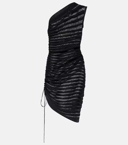Alaia Open-knit ruched minidress - Alaia - Modalova
