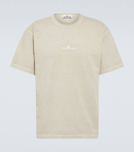 Logo cotton jersey T-shirt - Stone Island - Modalova