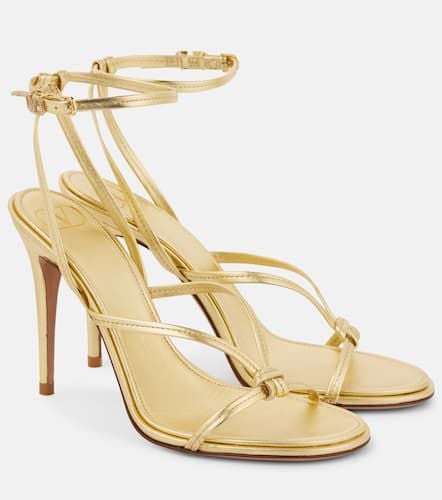 Eveninglam metallic leather sandals - Valentino Garavani - Modalova