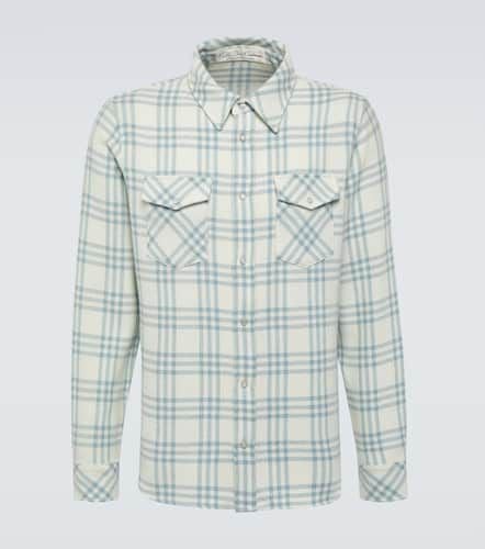 Morning Dew plaid cashmere shirt - God's True Cashmere - Modalova