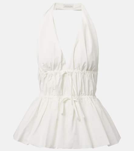 Gathered halterneck top - Dries Van Noten - Modalova