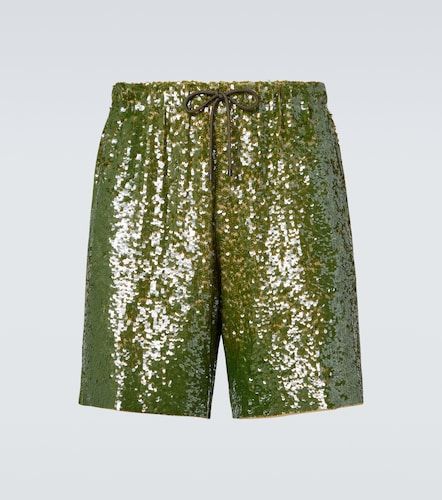 Bermuda con paillettes - Dries Van Noten - Modalova