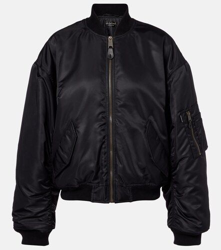 Standard technical satin bomber jacket - Balenciaga - Modalova