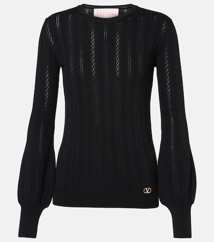 Pullover Maglia aus Schurwolle - Valentino Garavani - Modalova
